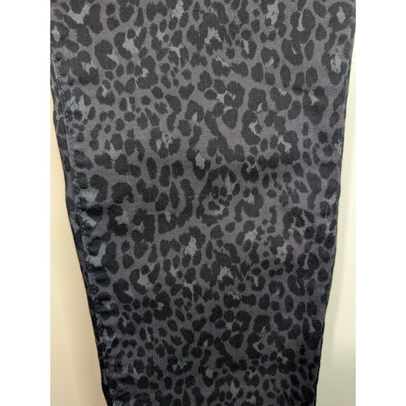 Gap 1969 High Rise Stretch Easy Legging Mid Rise Animal Print Skinny Leg Size 31 - Picture 9 of 14